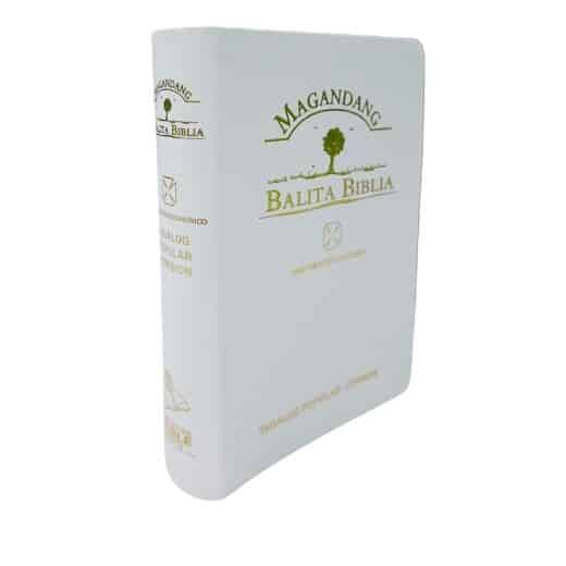 Magandang Balita Biblia | Catholic Bible | 1980 Edition | Flex Cover | Gold Edge | White | Indexing | Deuterocanonical | MBB | Old and New Testament | Philippine Bible Society 2023 | Catholic Bible | Tagalog Bible | Biblia Best Translation | Filipino Language - Image 3